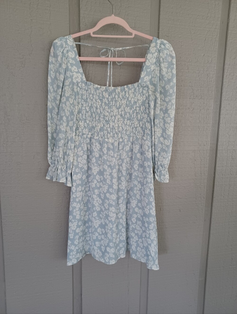 Reformation Zaria Floral Mini Dress Size S Women Feminine Smock Viscose In Sofie